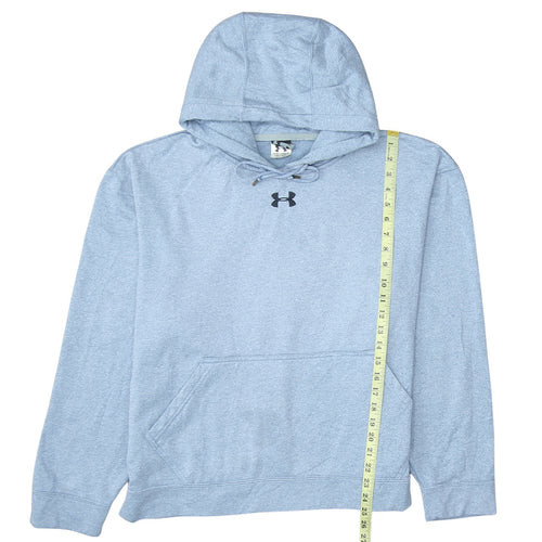 Under Armour Mens Blue XS Pullover Hoodie Cotton Blend