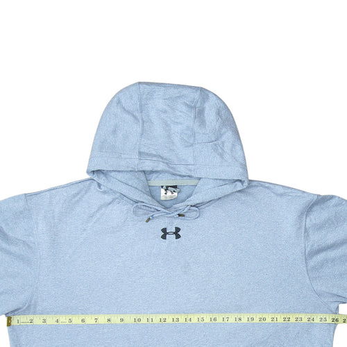 Under Armour Mens Blue XS Pullover Hoodie Cotton Blend