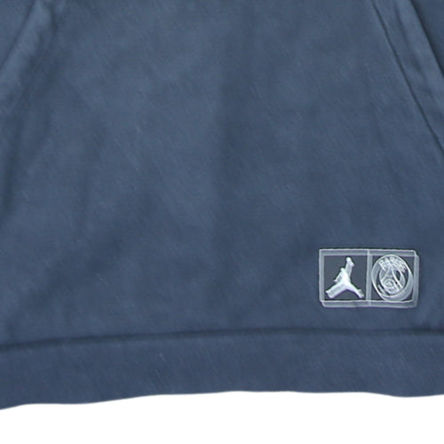 Jordan Paris Mens Blue Pullover Hoodie Size L Sports Fleece