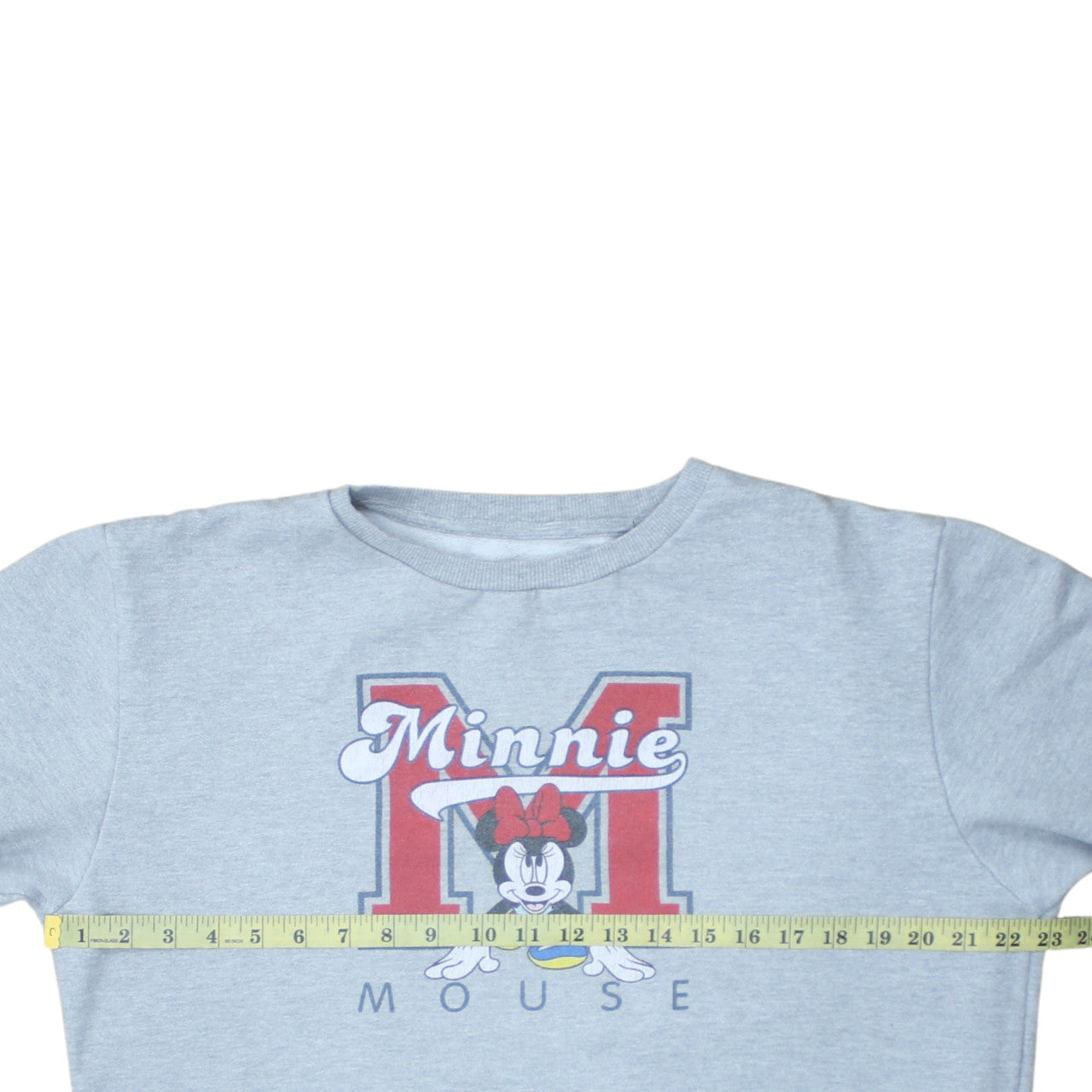 Mandarin Unisex Grey Minnie Mouse Pullover Sweatshirt 2XL