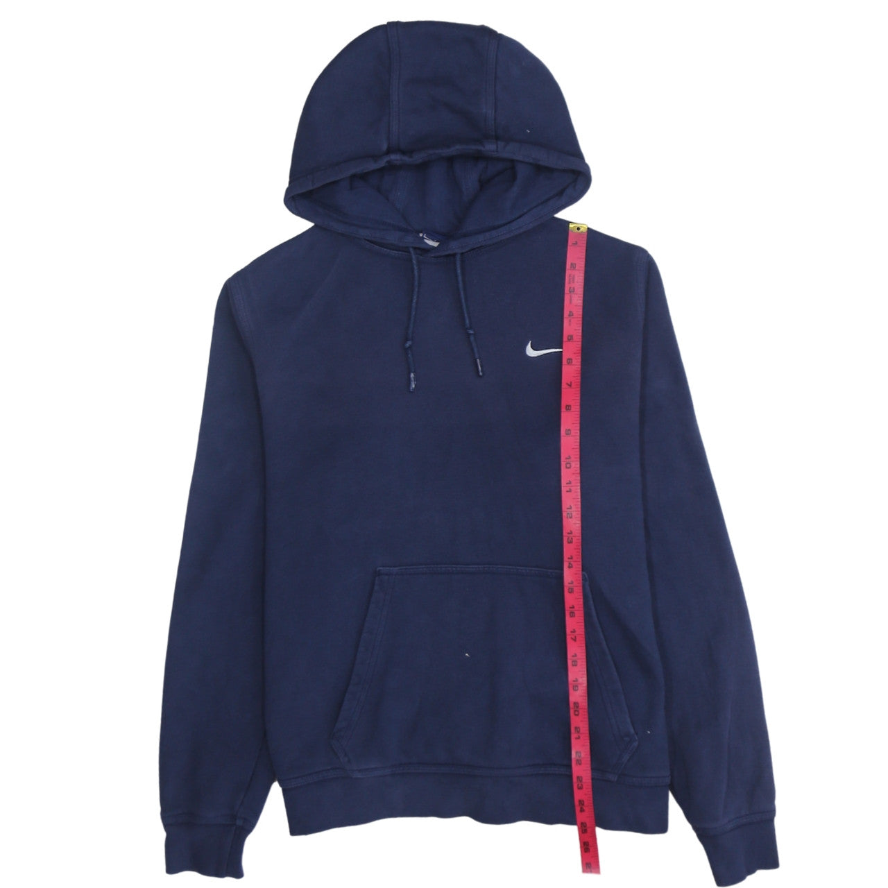 Nike Men's Blue Pullover Hoodie Size M Regular Fit Fleece Sweatshirt