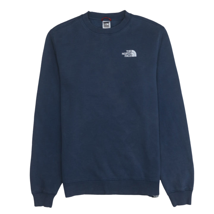 The North Face Men's Blue Crew Neck Sweatshirt Size S Pullover