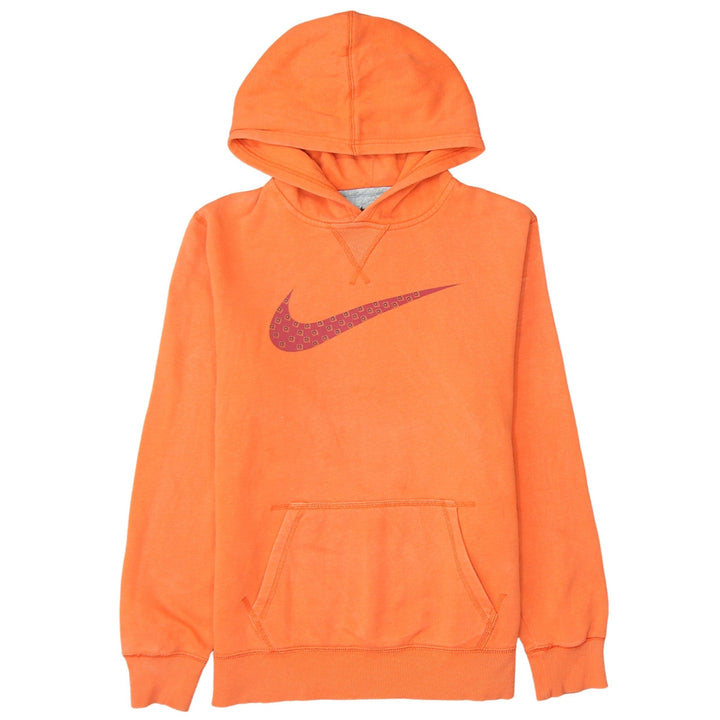 Nike Boys Orange XL Pullover Hoodie Sweatshirt Cotton Blend Logo Design