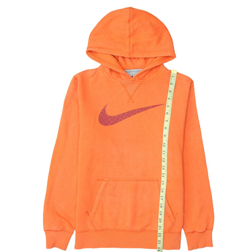 Nike Boys Orange XL Pullover Hoodie Sweatshirt Cotton Blend Logo Design