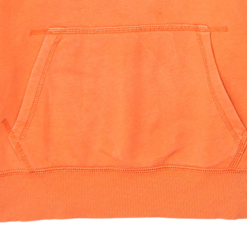 Nike Boys Orange XL Pullover Hoodie Sweatshirt Cotton Blend Logo Design
