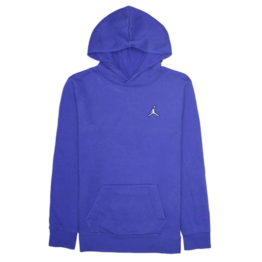 Jordan Boys Blue Pullover Hoodie XL 13-15 Years Cotton Blend