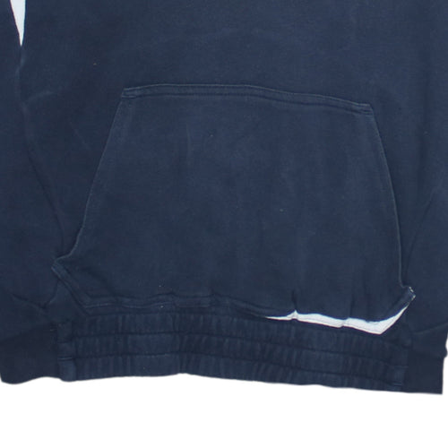 Adidas Men's Blue Pullover Hoodie S Regular Fit Sports Fleece