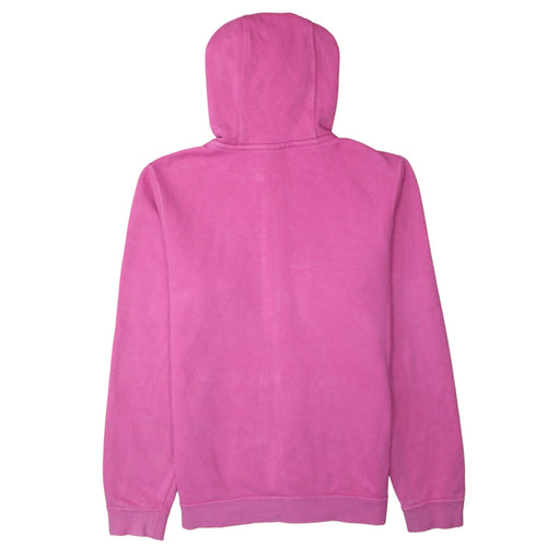 Nike Womens Pink Full Zip Fleece Hoodie Small Classic Fit