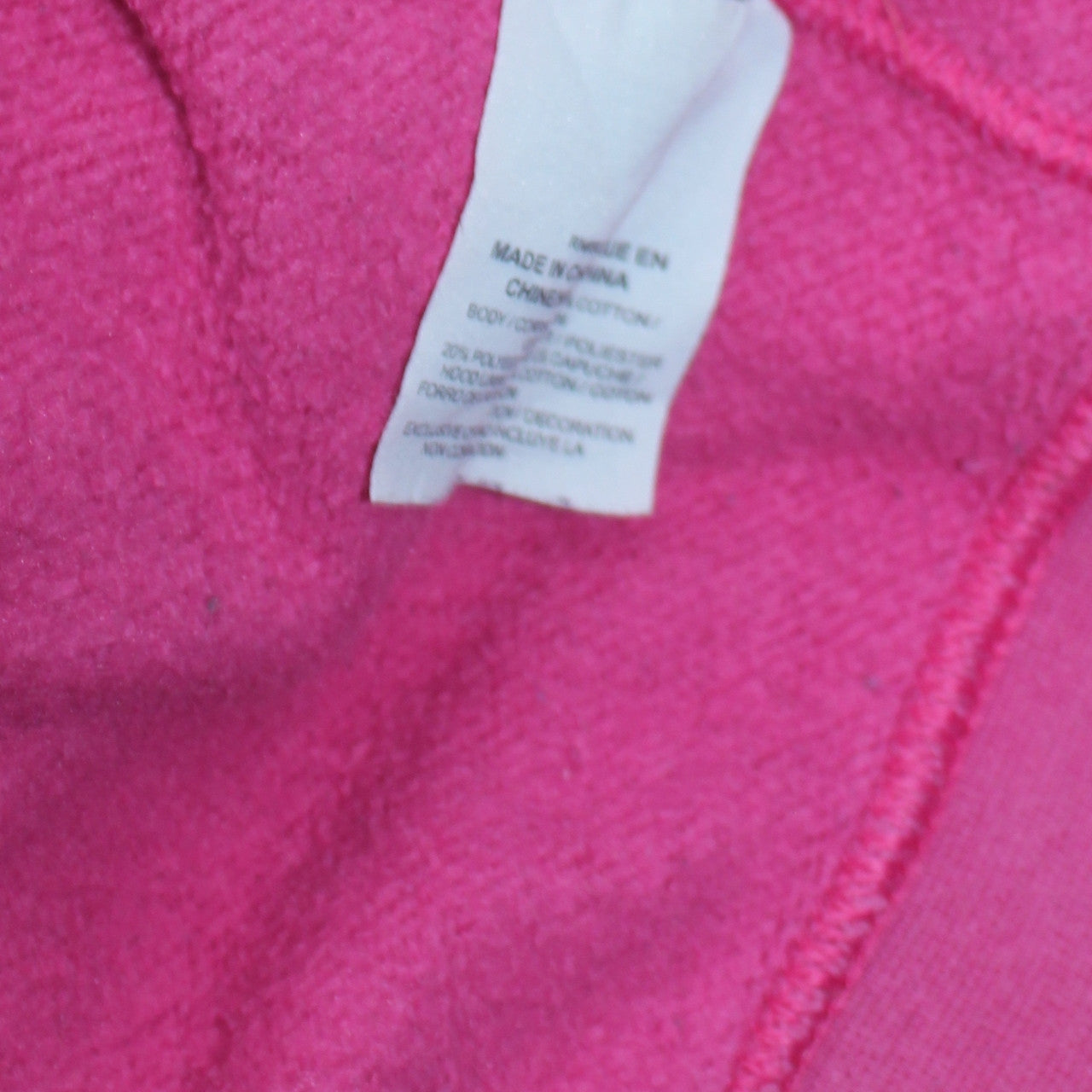 Nike Womens Pink Full Zip Fleece Hoodie Small Classic Fit