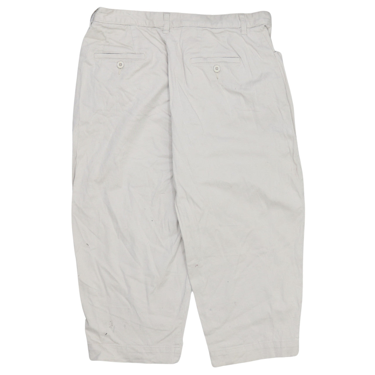Lee Khakis Womens Beige 14M Cotton Blend Capri Jeans