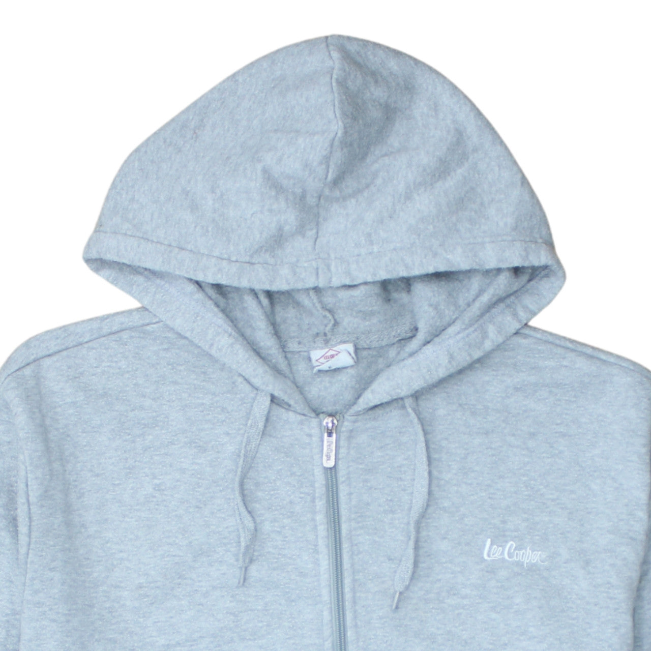 Lee Cooper Mens Grey 2XL Full Zip Hoodie