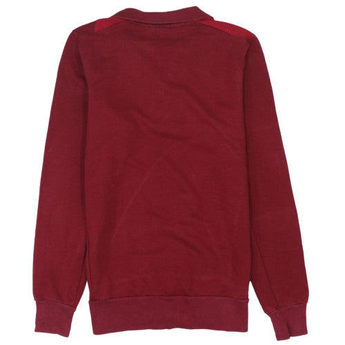 Umbro Men’s Red 1/4 Zip Sweatshirt Castleknock Hotel S