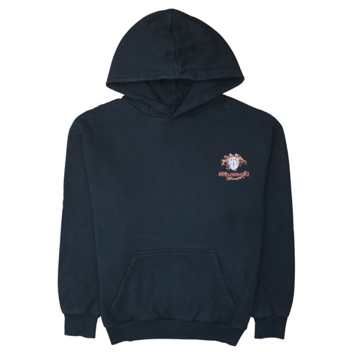Nyusekai Men's Black Anime Graphic Pullover Hoodie Size S