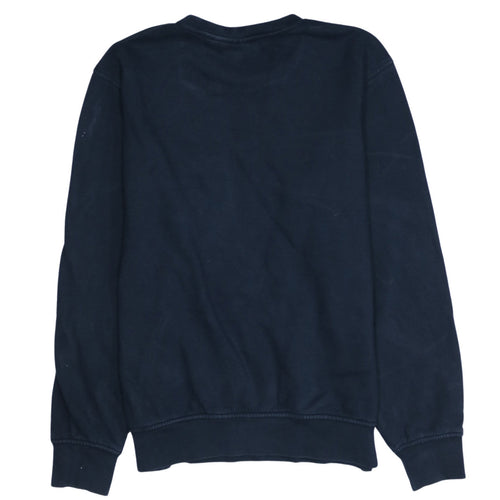 Nicce Men's Blue Logo Pullover Sweatshirt L Regular Fit