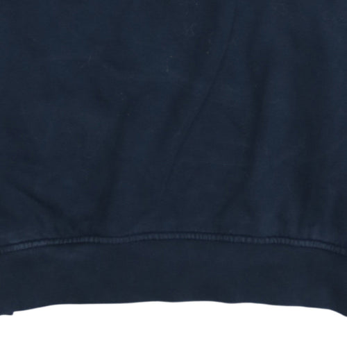 Nicce Men's Blue Logo Pullover Sweatshirt L Regular Fit
