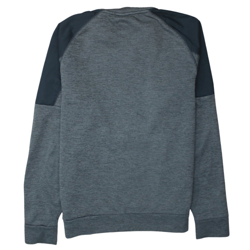 Nike Men's Grey Therma-Fit Pullover Sweatshirt Size S