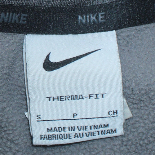 Nike Men's Grey Therma-Fit Pullover Sweatshirt Size S