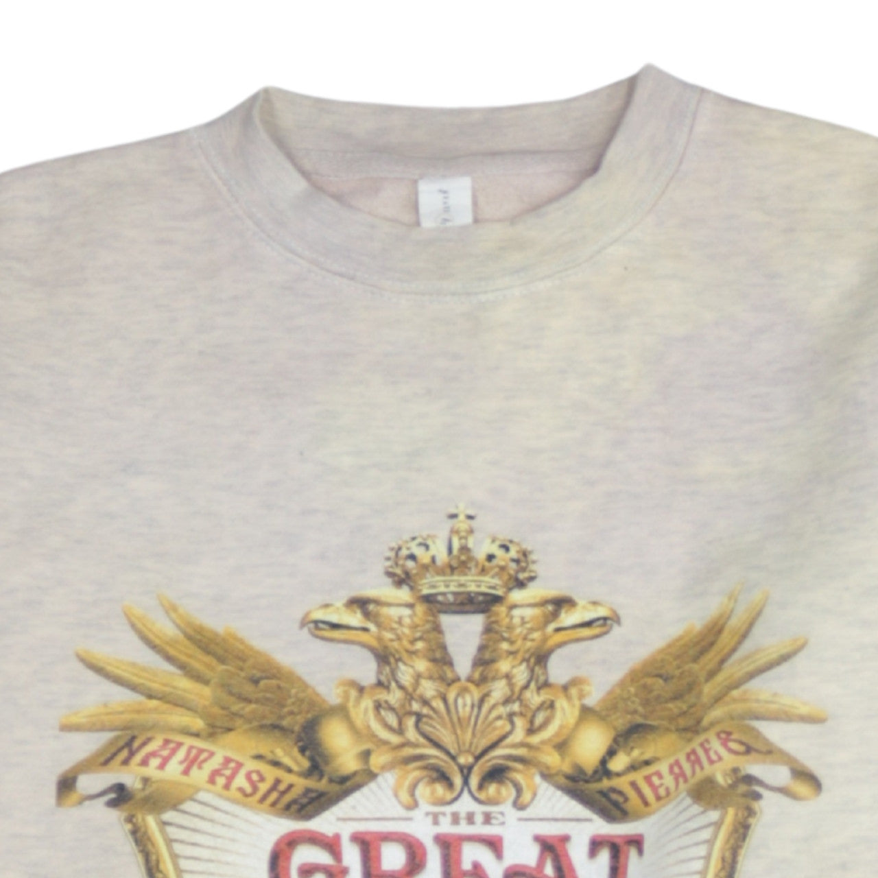 Lane Seven Men's Beige The Great Comet 1812 Graphic Pullover Sweatshirt M