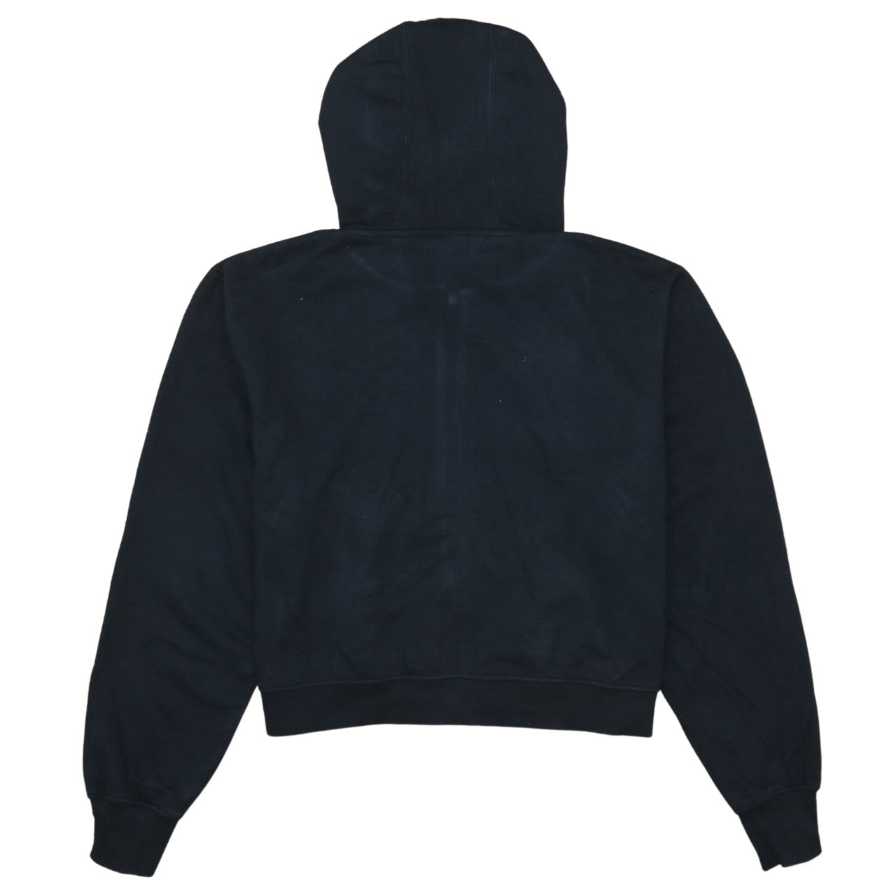 Ellesse Womens Black Full Zip Hoodie UK 14 Regular Fit Logo Sportswear