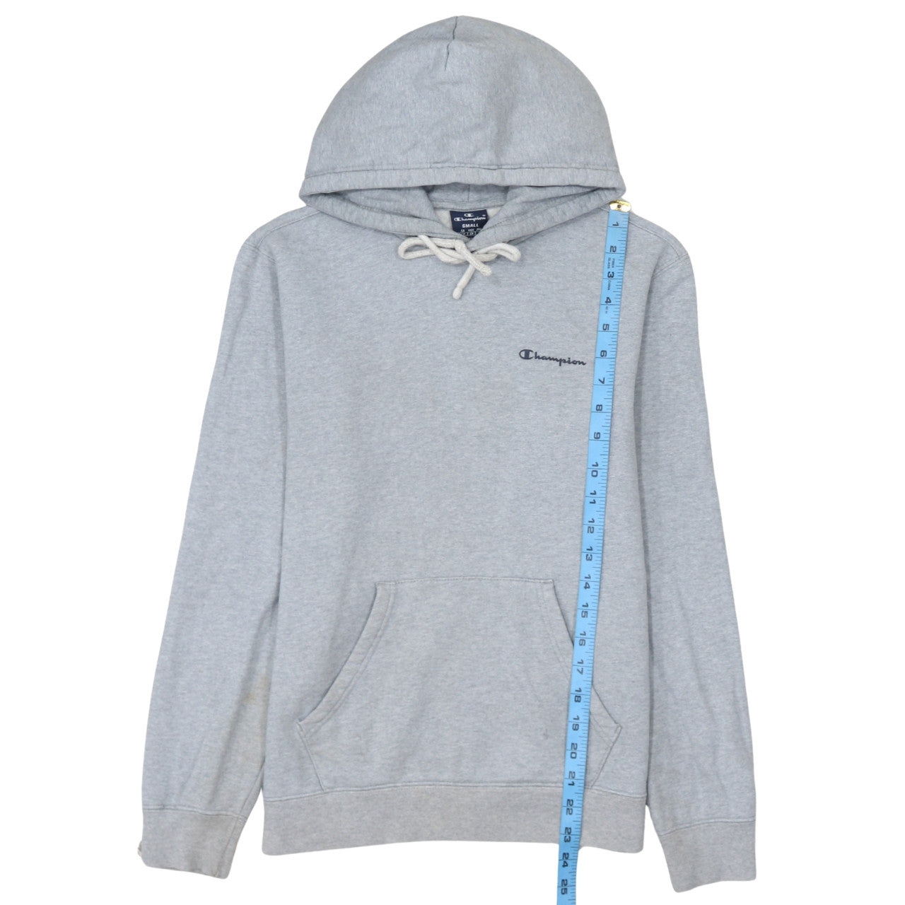 Champion Women’s Grey Small Pullover Hoodie Cotton Fleece