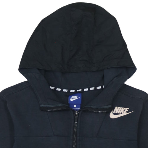 Nike Men's Black Full Zip Hoodie Small Sports Fleece