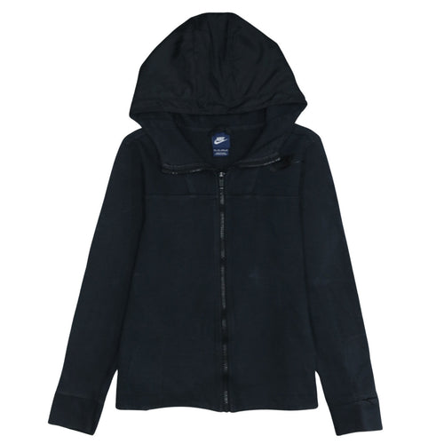 Nike Women's Black XS Full Zip Hoodie Sweatshirt