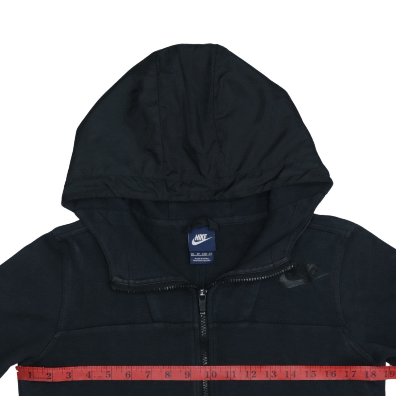 Nike Women's Black XS Full Zip Hoodie Sweatshirt