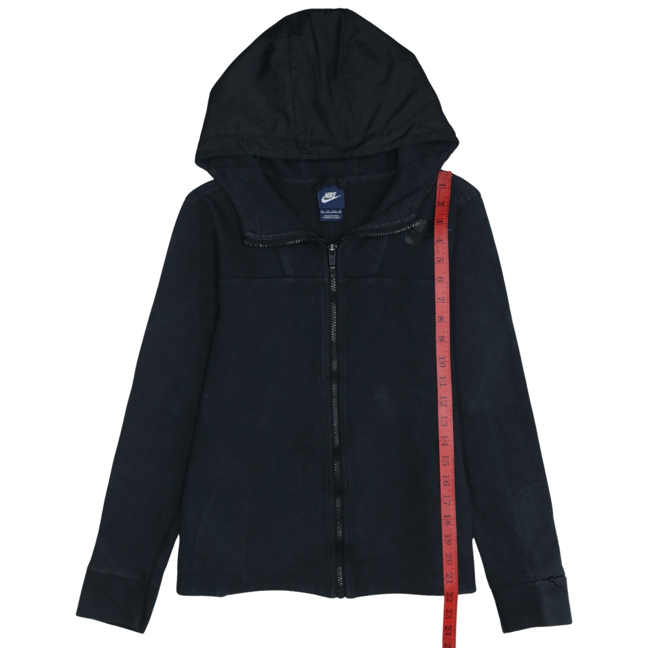 Nike Women's Black XS Full Zip Hoodie Sweatshirt