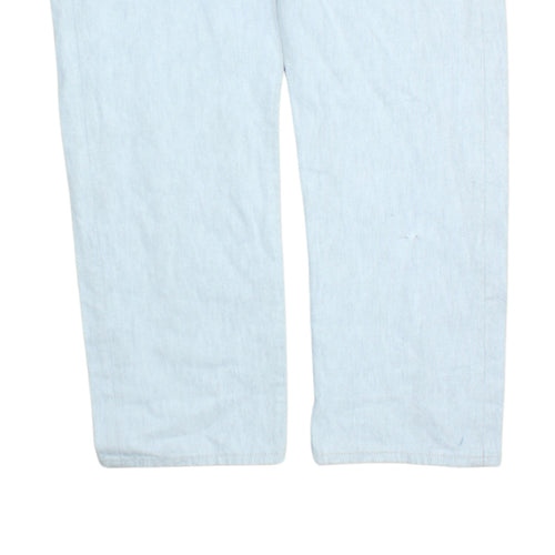 Levi's 501 Light Blue Men's 36W Straight Fit Denim Jeans