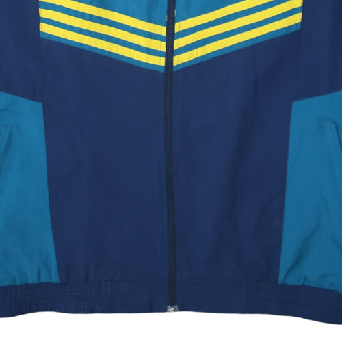 Mount Men's Blue XL Retro 90s Windbreaker Jacket