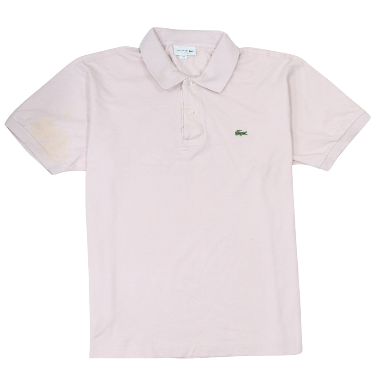 Lacoste Men’s Pink Classic Fit Polo Shirt Cotton XL