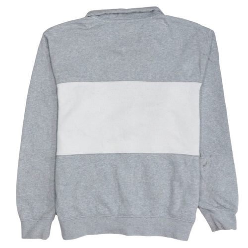 Nike Men's Grey Full Zip Sweatshirt Small
