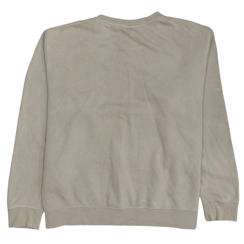 Nike Men's Beige Logo Pullover Sweatshirt Size L