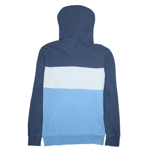 Levi's Womens Blue Logo Pullover Hoodie Size S Cotton Casual