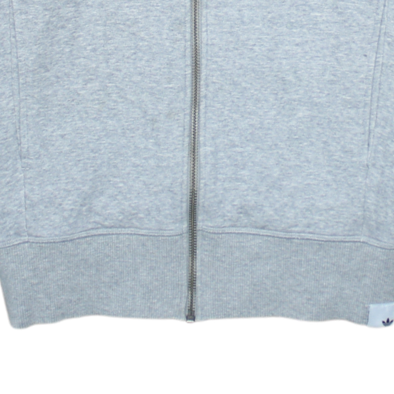 Adidas Womens Grey Full Zip Sweatshirt XS Classic Zip Jacket