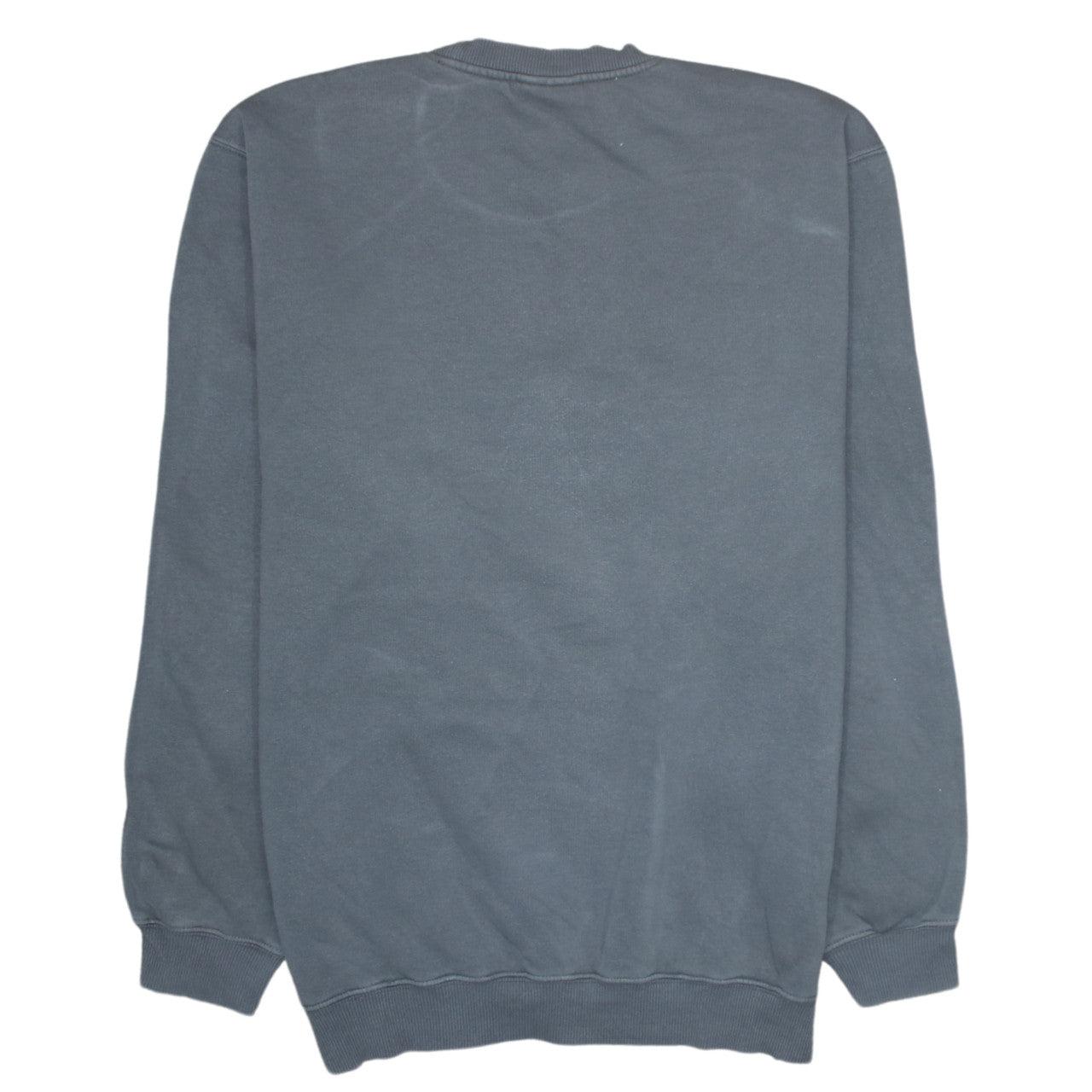 Adidas Men's Grey Pullover Sweatshirt Size L Embroidered Logo Sportswear