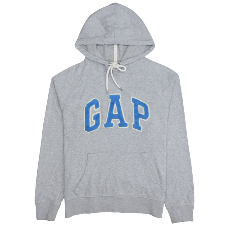 GAP Men’s Grey Pullover Hoodie Small Logo Sweatshirt