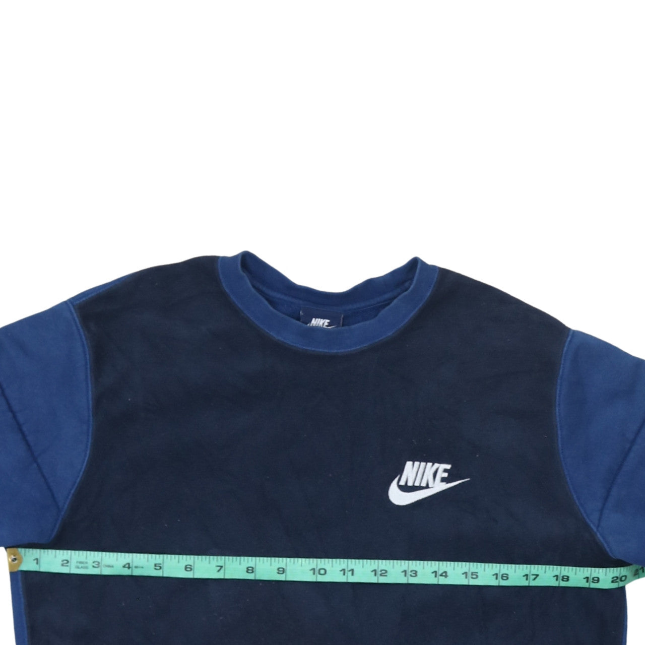 Nike Men's Blue Regular Fit Pullover Fleece Sweatshirt M