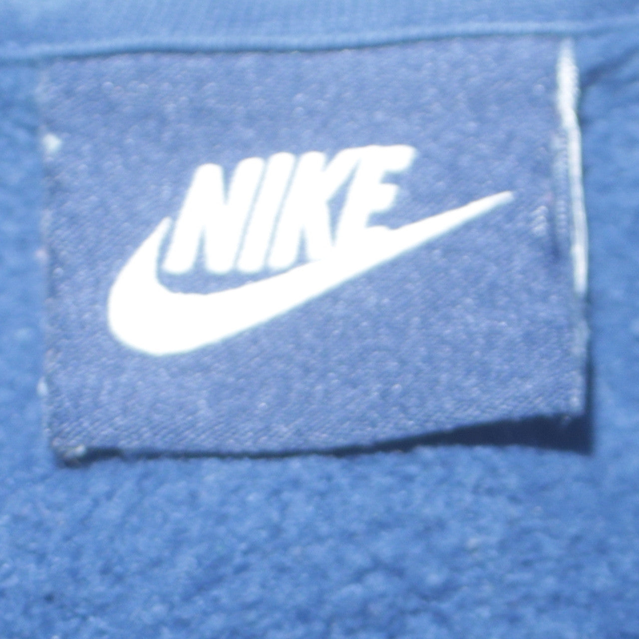 Nike Men's Blue Regular Fit Pullover Fleece Sweatshirt M