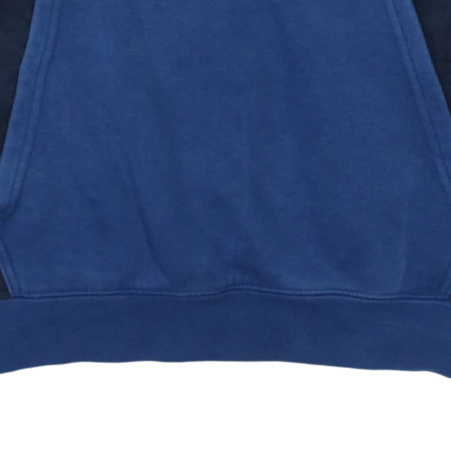 Nike Men's Blue Regular Fit Pullover Fleece Sweatshirt M