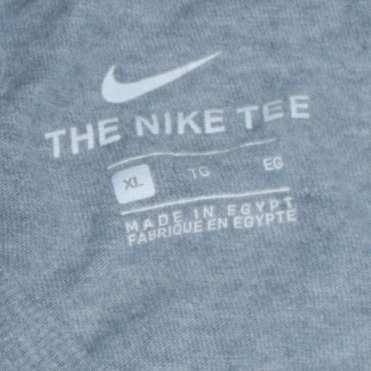Nike Men's Grey Paris Graphic Tee XL Short Sleeve Cotton