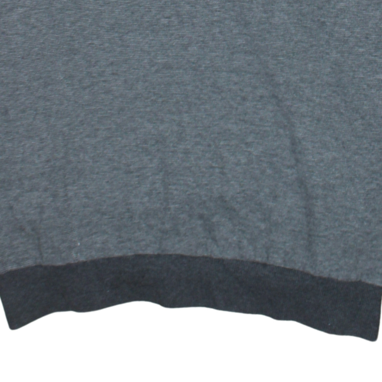 Timberland Men Grey Henley Sweatshirt L Regular Fit Cotton