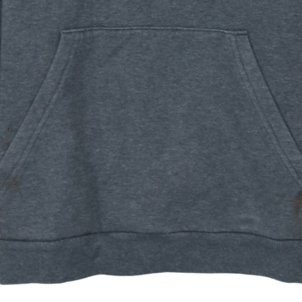 Adidas Boys Grey Hooded Pullover Hoodie 11-12 Years Logo Print
