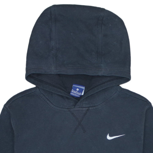 Nike Boys Black Pullover Hoodie XL 13-15 Years Fleece Sweatshirt