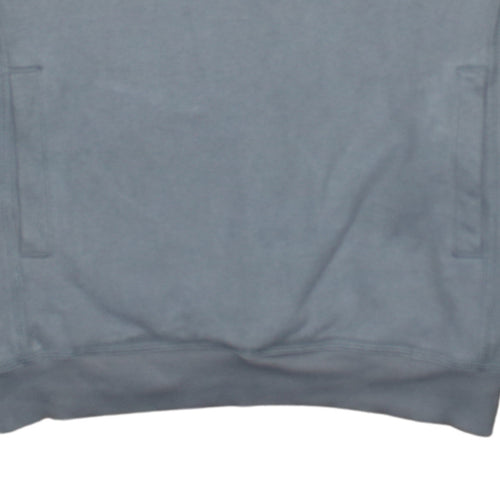 Puma Men’s Grey Crew Neck Logo Sweatshirt Size L Regular Fit