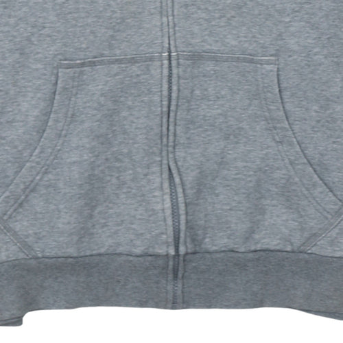 Puma Mens Grey Full Zip Hoodie L Hooded Sweatshirt