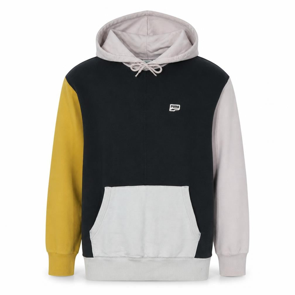 Front view of Puma Men's Multicoloured XS Pullover Hoodie with Logo