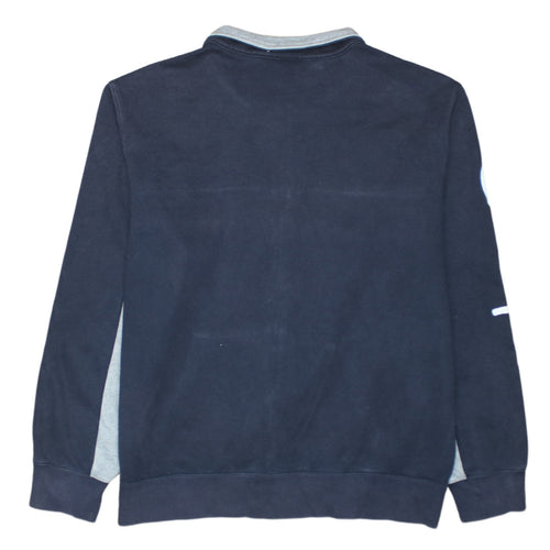 Champion Men's Blue XL Full Zip Fleece Sweatshirt
