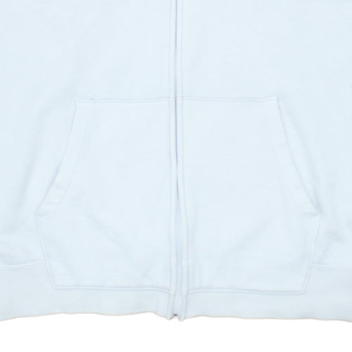 Champion Men's Blue XL Full Zip Fleece Sweatshirt