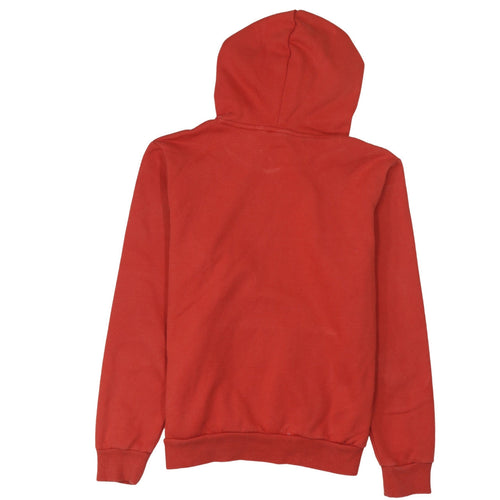 Puma Women's Red Pullover Hoodie Size M Regular Fit Sweatshirt